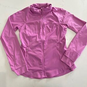 Lululemon Goal Smasher Jacket -  Magenta Glow size 10